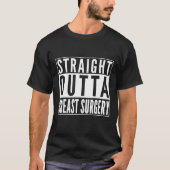 Rechte buitenste borstchirurgie krijgt een goed ca t-shirt (Voorkant)