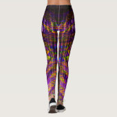 rechte lijnen leggings (Achterkant)