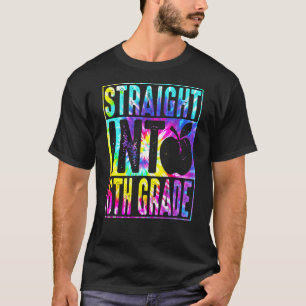 Rechte naar 6e geklasseerde kleurstof terug naar s t-shirt