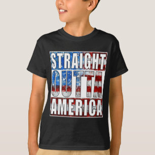 Rechte Outta Amerika T-shirt