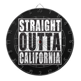 Rechte Outta Californië Dartbord