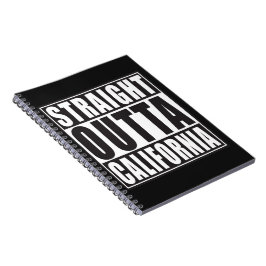 Rechte Outta Californië Notitieboek