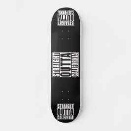 Rechte Outta Californië Persoonlijk Skateboard