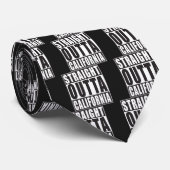Rechte Outta Californië Stropdas (Opgerold)