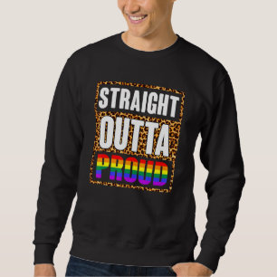 Rechte outta de Kleur van lgbt van de Groep buiten Trui