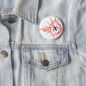 Rechte rand (H) Ronde Button 5,7 Cm (In situ)
