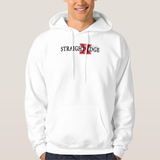 Rechte rand hoodie (Voorkant)