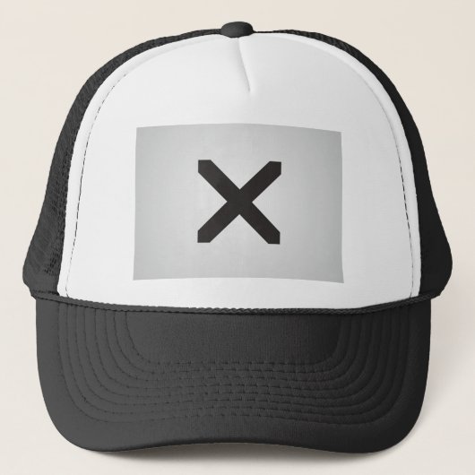 Rechte rand X Trucker Pet (Voorkant)