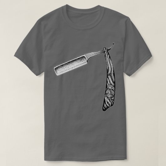 Rechte razor 1 t-shirt (Design voorkant)