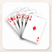 Rechte rechte Onderzetters set (Voorkant)