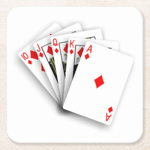 Rechte rechte Onderzetters set