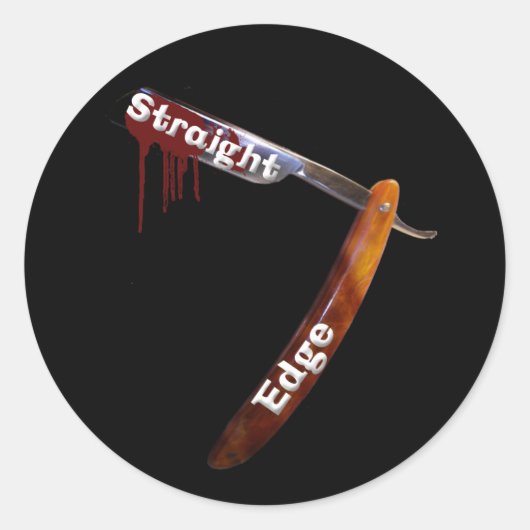 Rechte rechte rand rechte hoogte ronde sticker (Voorkant)