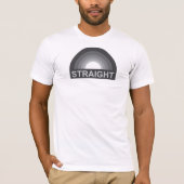 Rechte regenboog t-shirt (Voorkant)