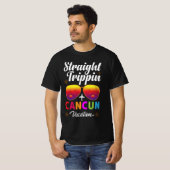 Rechte reis Cancun vakantie shirt (Voorkant volledig)