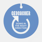 Rechte richting metalen ornament (Achterkant)