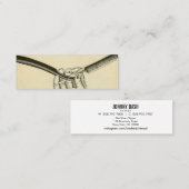 rechte straal mini visitekaartje (Voorkant / Achterkant)