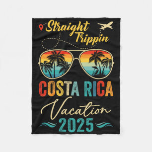 Rechte Trippin Costa Rica 2025 Familie Zomer Vac Fleece Deken