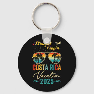 Rechte Trippin Costa Rica 2025 Familie Zomer Vac Sleutelhanger