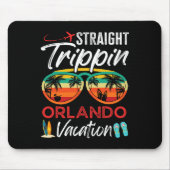 Rechte Trippin Orlando Paren Familie Vakantie G Muismat (Voorkant)