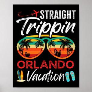 Rechte Trippin Orlando Paren Familie Vakantie G Poster