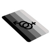 RECHTE VLAG ORIGINEEL MET SYMBOOL - PNG.PNG MAGNEET (Rechterzijde)