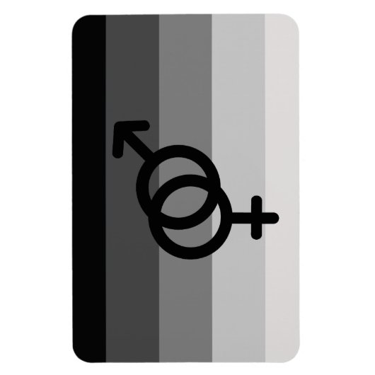 RECHTE VLAG ORIGINEEL MET SYMBOOL - PNG.PNG MAGNEET (Verticaal)