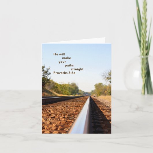 Rechte Wegen Kaart (Voorkant)