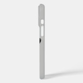 Rechte Wild Paard iPhone Case met aangepaste tekst (Achterkant / Links)