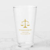 Rechtelijke Afstudeerfeest Glas (Voorkant)