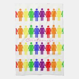 rechten 2017 LGBTQIA Thunder_Cove van vrouwen Theedoek
