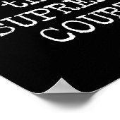 Rechten Afbreken van het feministische protest van Poster (Hoek)