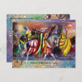 RECHTEN IN DE NACHT BRIEFKAART (Voorkant / Achterkant)