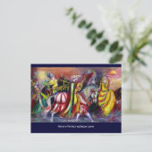 RECHTEN IN DE NACHT BRIEFKAART (Staand voorkant)