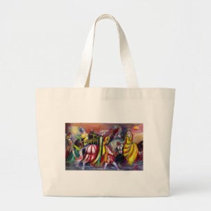 RECHTEN IN DE NACHT GROTE TOTE BAG