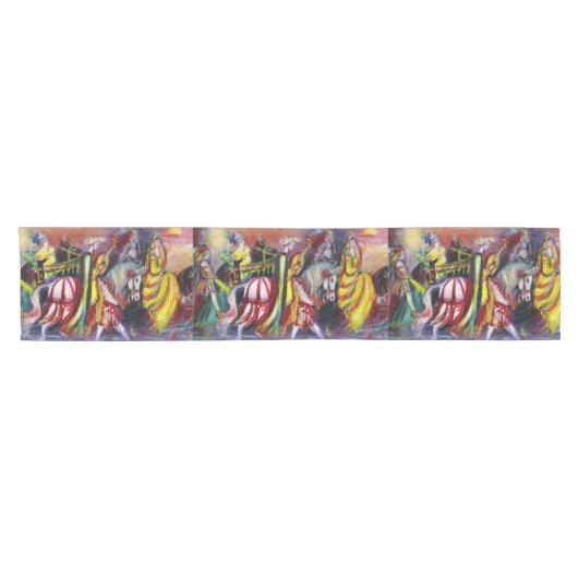 RECHTEN IN DE NACHT KORTE TAFELLOPER (Horizontaal)