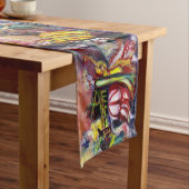 RECHTEN IN DE NACHT KORTE TAFELLOPER (Voorbeeld)