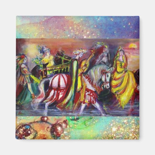 RECHTEN IN DE NACHT MAGNEET (Voorkant)