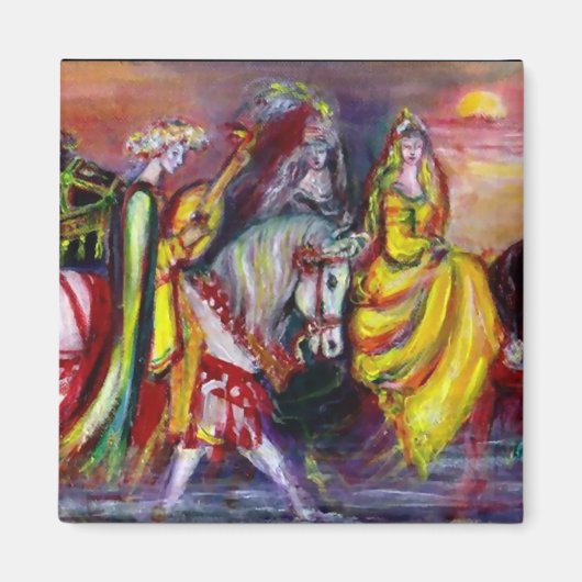 RECHTEN IN DE NACHT MAGNEET (Voorkant)