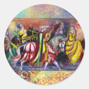 RECHTEN IN DE NACHT RONDE STICKER