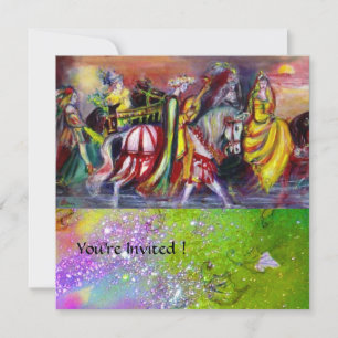 RECHTEN IN DE NACHT, roze paarse groene enkels Kaart