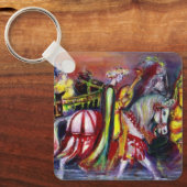 RECHTEN IN DE NACHT SLEUTELHANGER (Voorkant)