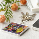 RECHTEN IN DE NACHT SLEUTELHANGER (Zijkant)