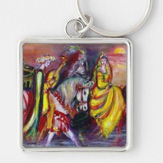 RECHTEN IN DE NACHT SLEUTELHANGER (Voorkant)