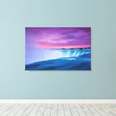 Rechten op Niagara-Herfsten Canvas Afdruk (Insitu (Houten vloer))