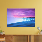 Rechten op Niagara-Herfsten Canvas Afdruk (Insitu (Woonkamer))