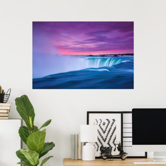 Rechten op Niagara-Herfsten Poster (Thuiskantoor)