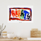 Rechten Poster (Keuken)