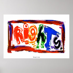 Rechten Poster