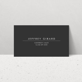 RECHTEN STUDENT MODERN VISITEKAARTJE CONTACTKAARTJE