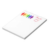 Rechten van de vrouw 2017 LGBTQIA Notitieblok (Linkerzijde)